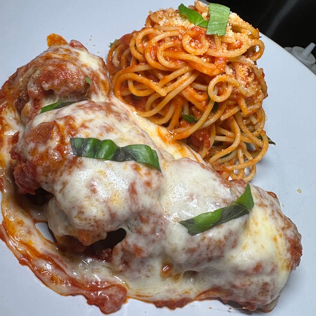 Shrimp Parm.